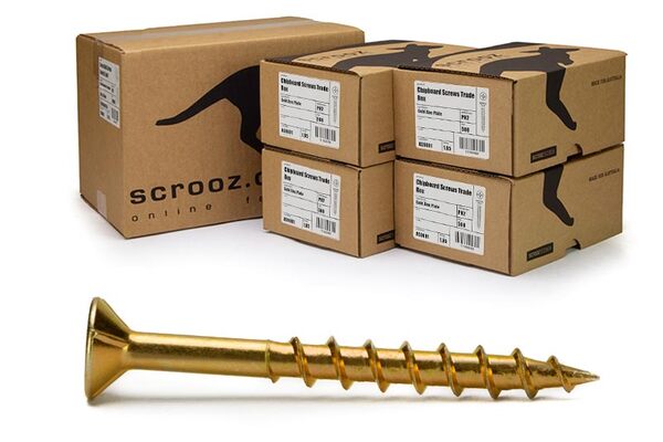 Chipboard Screws PH2 10g x 40mm YZP Carton 2000