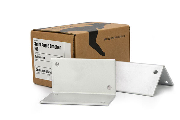 Angle Bracket M6 - 60X60X105X3 Box 12