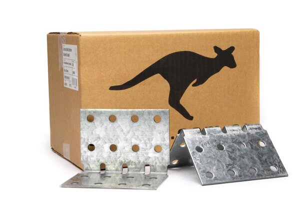 HD Angle Bracket Galv M10 - 100 x 100 x 140 CTN 40