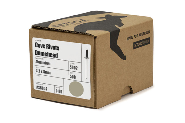 Cove Rivets #43 Trade Box 1000