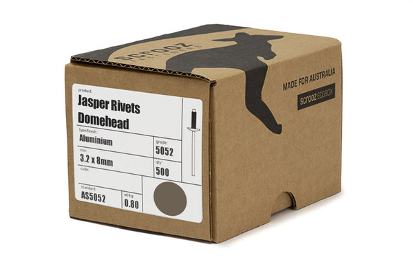 Jasper Rivets #43 Trade Box 1000