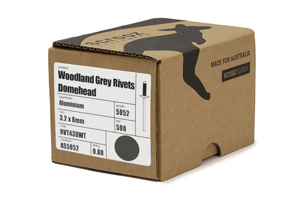 Woodland Grey Rivets #54 Trade Box 1000