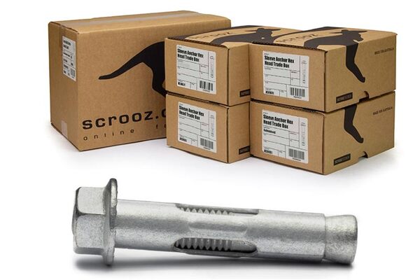 Sleeve Anchors 12 x 100mm GAL carton 200