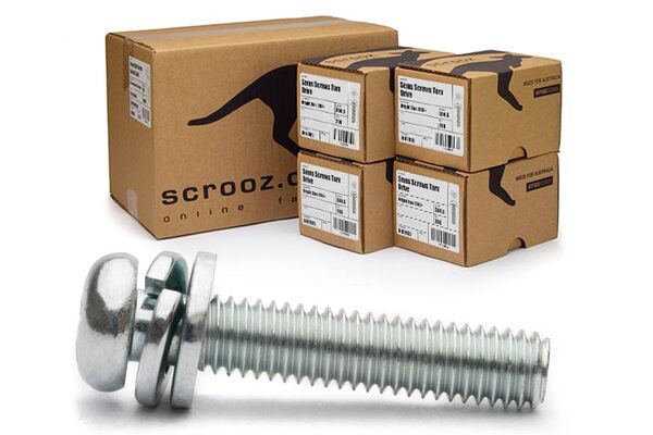 M3 x 10mm Sems Screws Torx Carton 1000