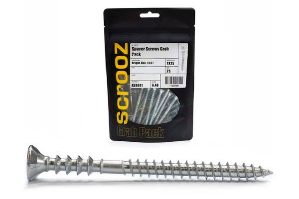 Spacer Screws 6mm x 120mm Grab Pack 25