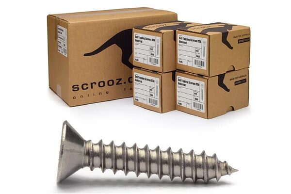 6g x 38mm self tapping CSK 316 ctn 2000
