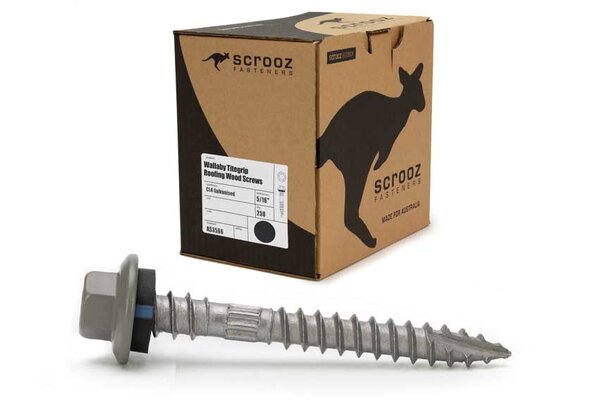 Wallaby 12g x 50mm Roof T17 Screw C5 Box 250