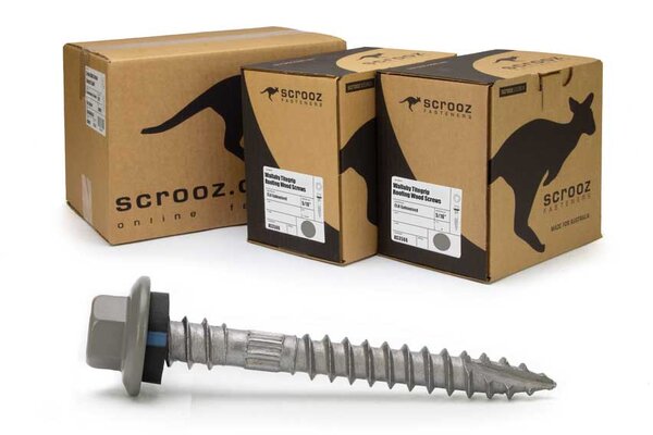 Wallaby 12g x 50mm Roof T17 Screw C5 CTN 1000