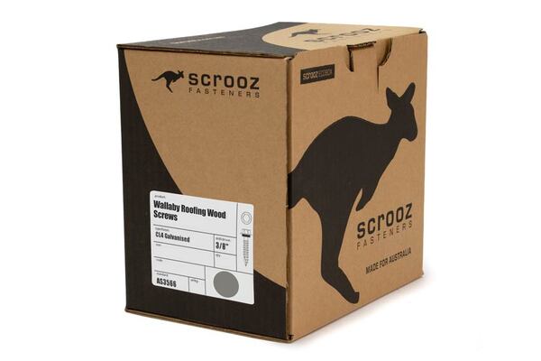 Wallaby 14g x 50mm Roof T17 Screw C5 Box 250