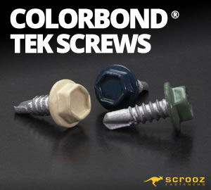 Colorbond Tek Screws