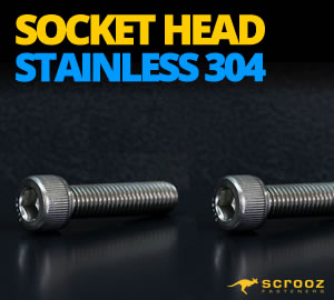 Socket Head Cap Screws 304 Stainless