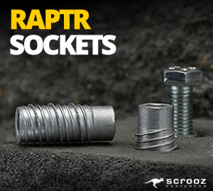Raptr Self Tapping Concrete Sockets