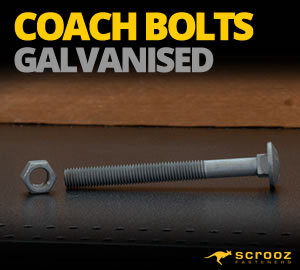 Coach Bolts Galvanised