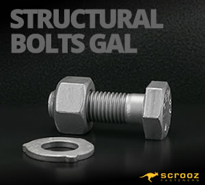 Structural Bolts and Nuts 8.8 Galvanised
