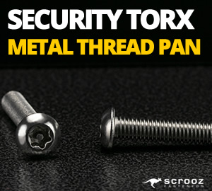 Security Metal Thread Screws Panhead