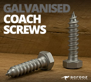 Coach Screws Galvanised