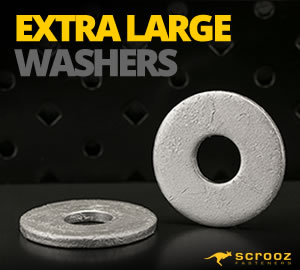 Extra Large Flat Washers