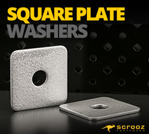 Square Plate Washers