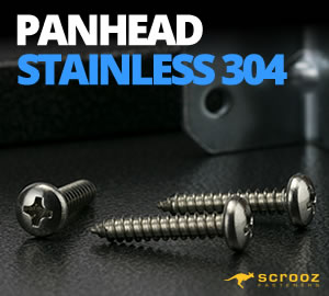 Multi Purpose Self Tapping Screws Pan 304 Stainless